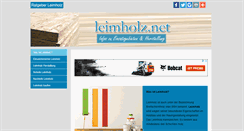Desktop Screenshot of leimholz.net